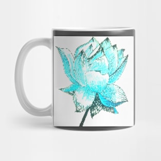 A picture of a flower Mug